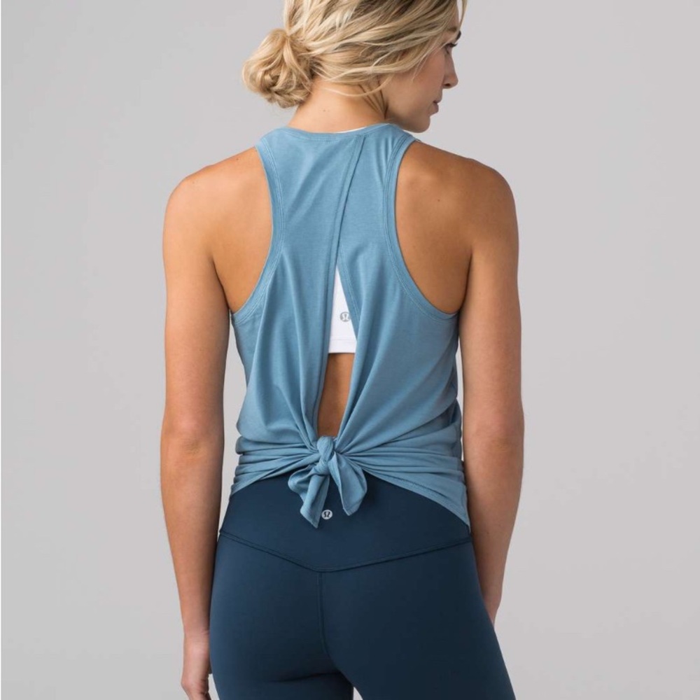 Lululemon All Tied Up Tank Seascape 4